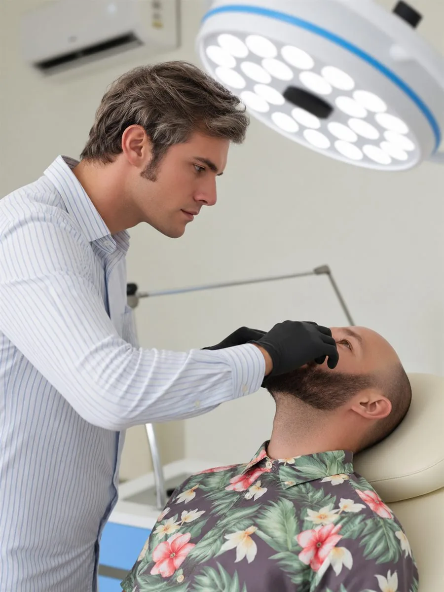 Consulenza per trapianto capelli nella clinica Ruggeri Medical